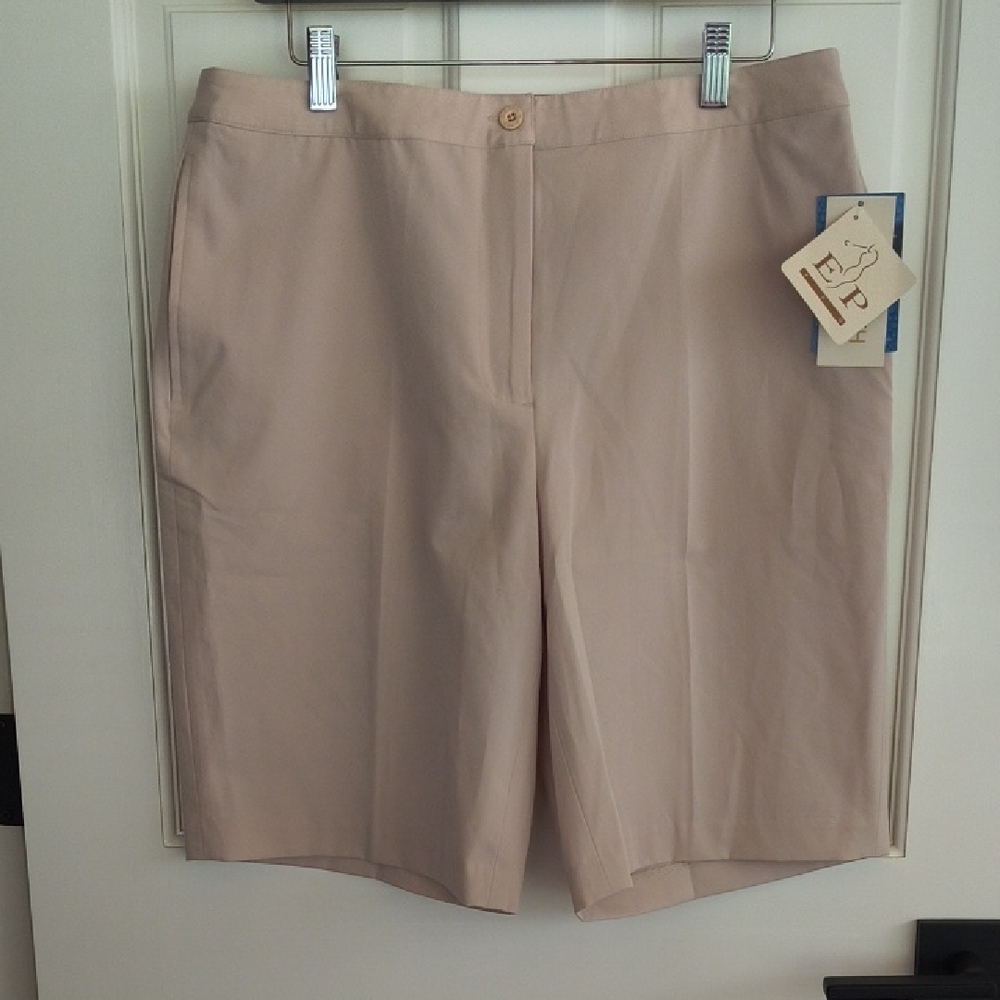 Women's EP Pro Tan Shorts Size 12 NWT